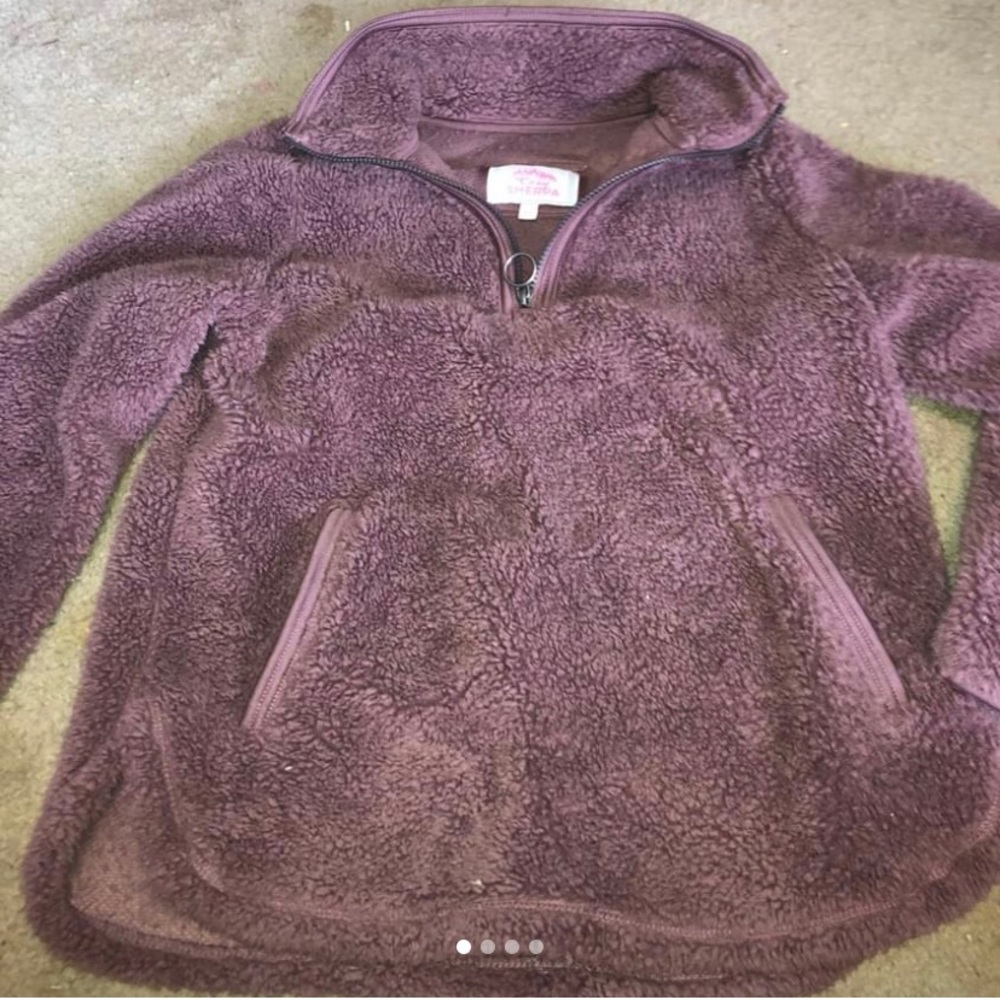 Pink Fluffy Fleece Pullover